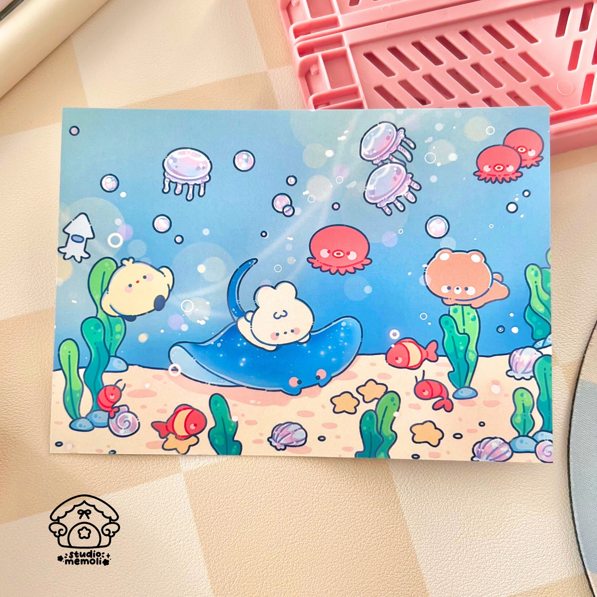 under the sea print