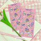 witchy hour (b-grade) sticker sheet